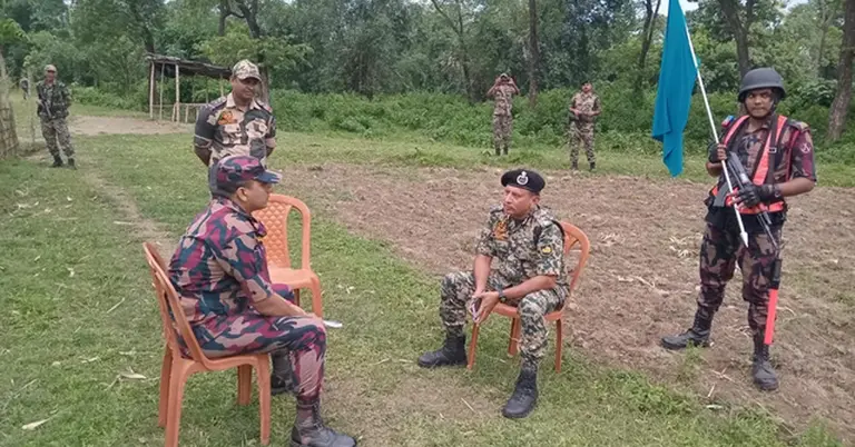 বিজিবি ও বিএসএফের বৈঠক